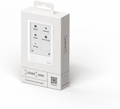 Ledger Nano Gen5 Secure Crypto Wallet - Firma con pantalla táctil e...