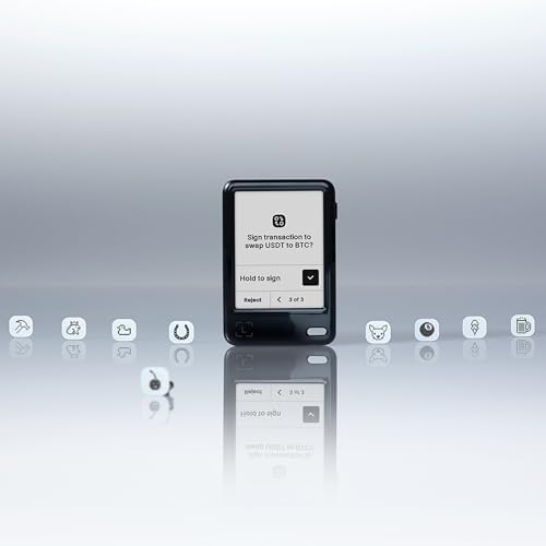 Ledger Nano Gen5 Secure Crypto Wallet - Firma con pantalla táctil e...
