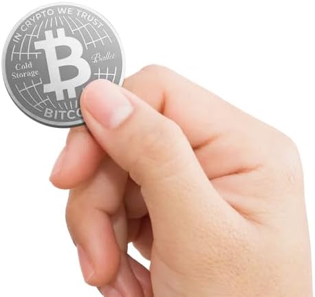 Ballet Bitcoin - Paquete de 5 monedas de almacenamiento en frío, mo...