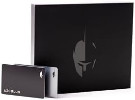 Arculus® Paquete de cartera de almacenamiento en frío Crypto - Negr...