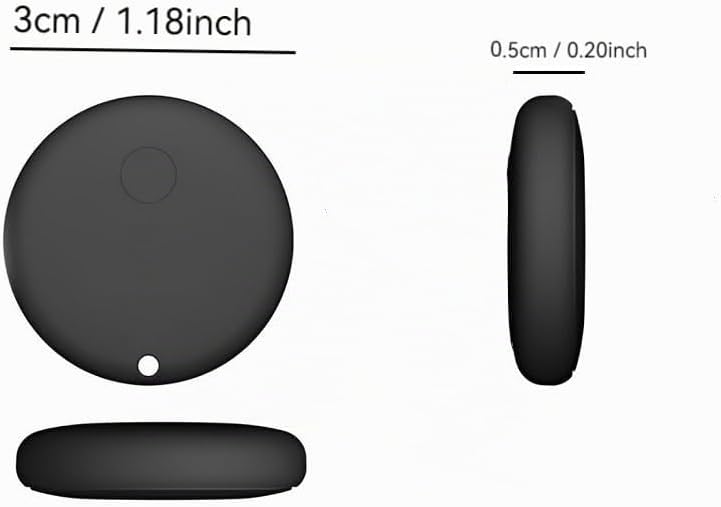 Mini rastreador GPS para vehículos compatible con Find My (solo iOS...