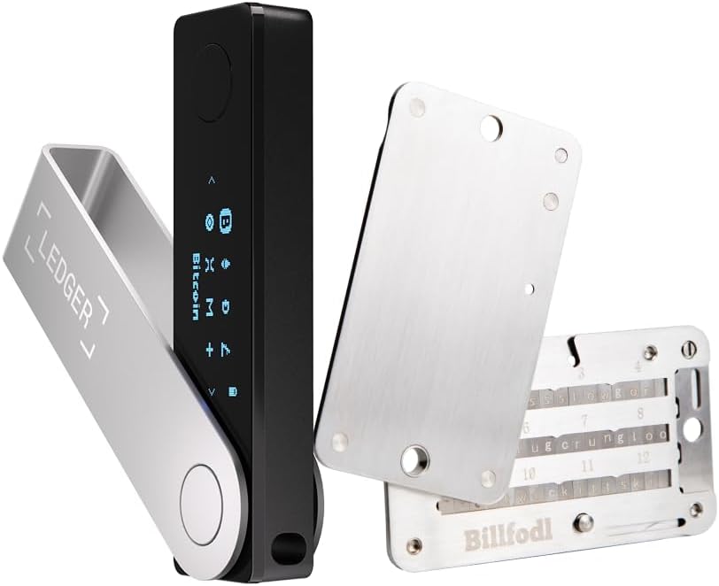Ledger Nano X Crypto Hardware Wallet - Bluetooth - La mejor manera...