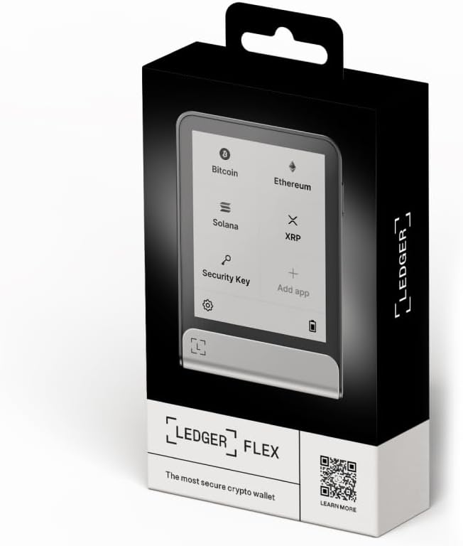 Ledger Flex Pack: Crypto Wallet+Folio - Administre de forma segura...