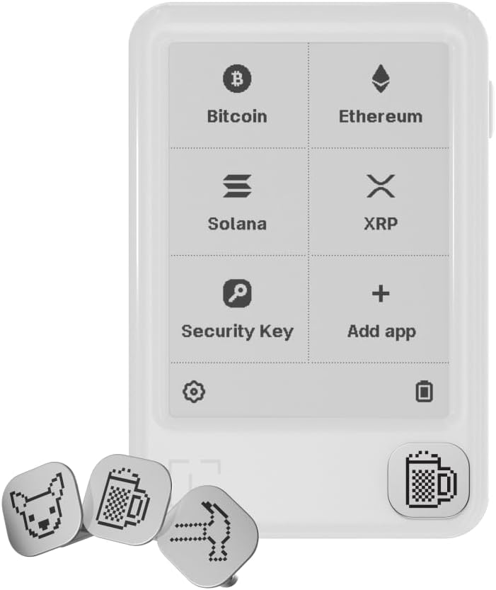 Ledger Nano Gen5 Secure Crypto Wallet - Firma con pantalla táctil e...