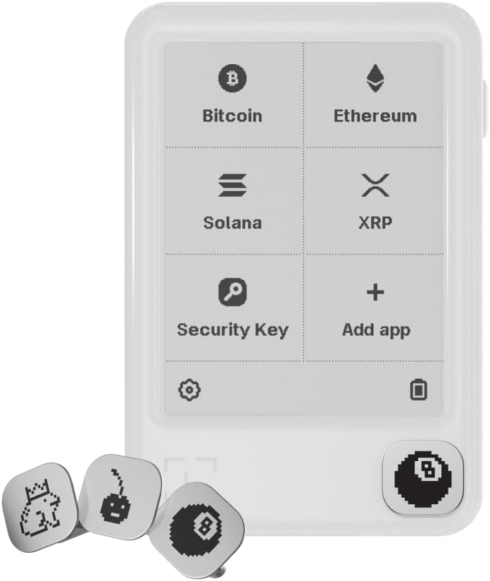 Ledger Nano Gen5 Secure Crypto Wallet - Firma con pantalla táctil e...