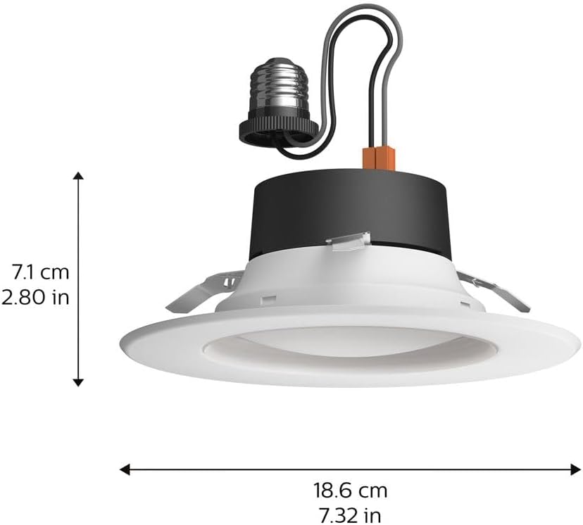 Philips Hue Luz LED inteligente empotrable de 5\/6 pulgadas - Luz d...