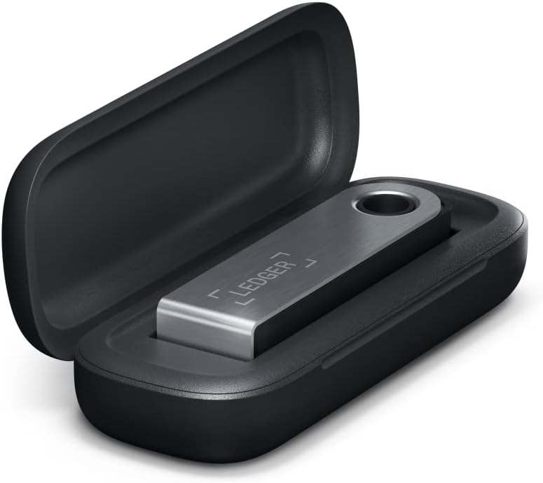 Ledger Funda Nano S Plus (negro mate) + Ledger Nano S Plus - El paq...