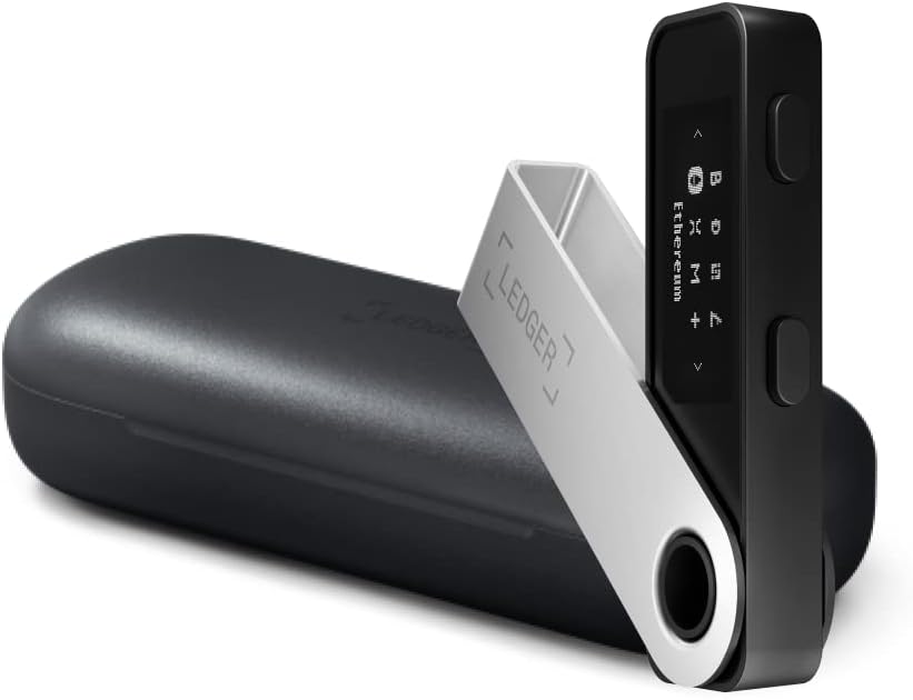 Ledger Funda Nano S Plus (negro mate) + Ledger Nano S Plus - El paq...