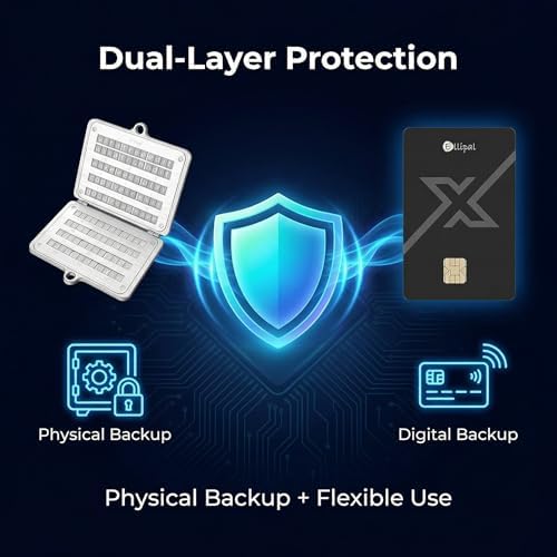 ELLIPAL X Card Crypto Wallet Bundle \u2013 NFC Cold Wallet con fras...