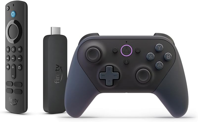 Fire TV Stick 4K Plus + mando Luna | Pack para juegos en streaming