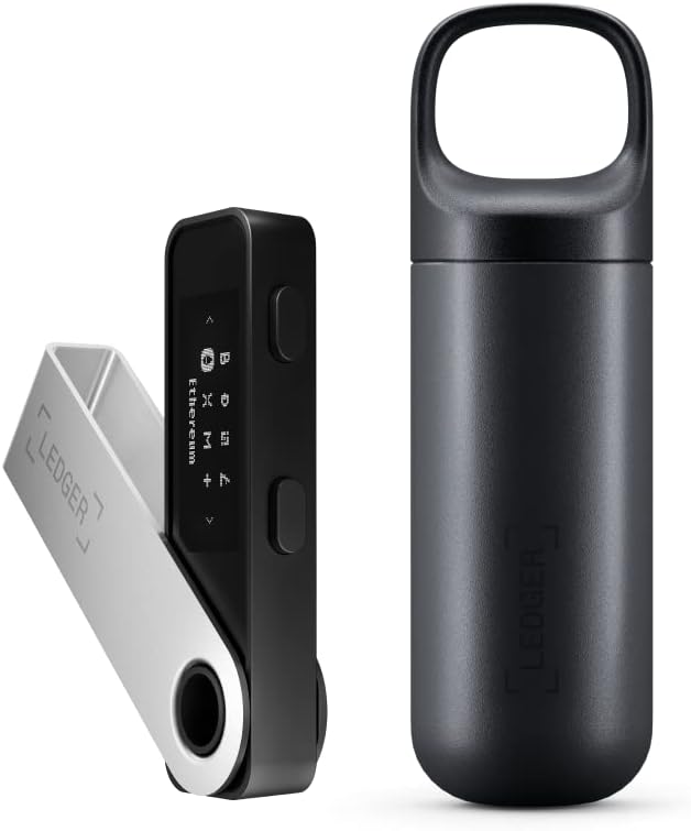 Ledger Nano S Plus (negro mate) + Ledger Nano S Plus Pod - El paque...