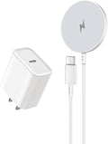 Cargador inalámbrico para iPhone, 15 W rápido Apple Mag-Safe cargad...
