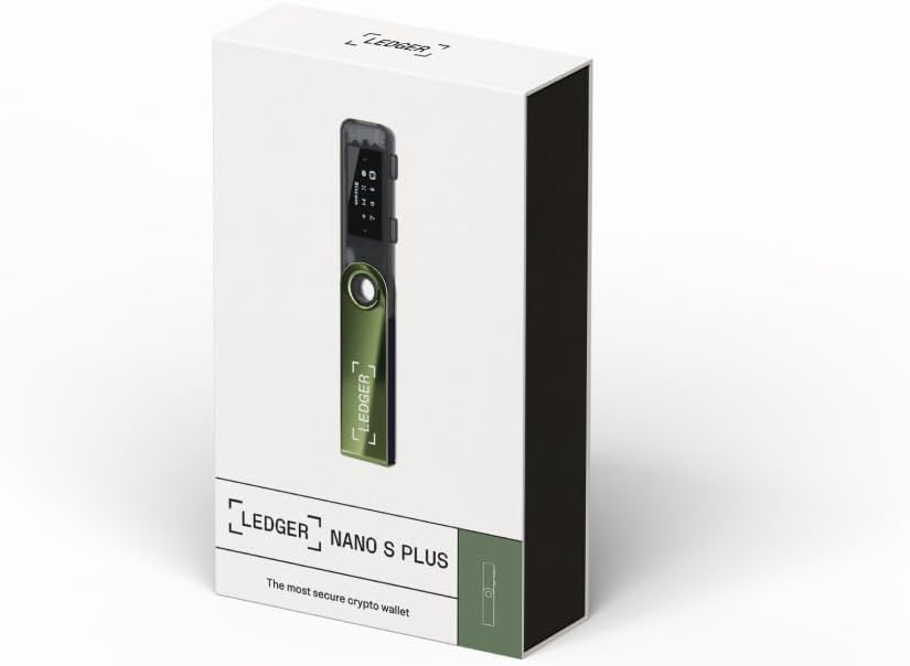 Ledger Nano S Plus Firmante: 2FA, clave de acceso y billetera cript...