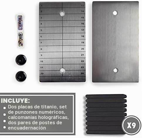 ColdTi - Placas de semilla de Bitcoin de titanio para almacenamient...