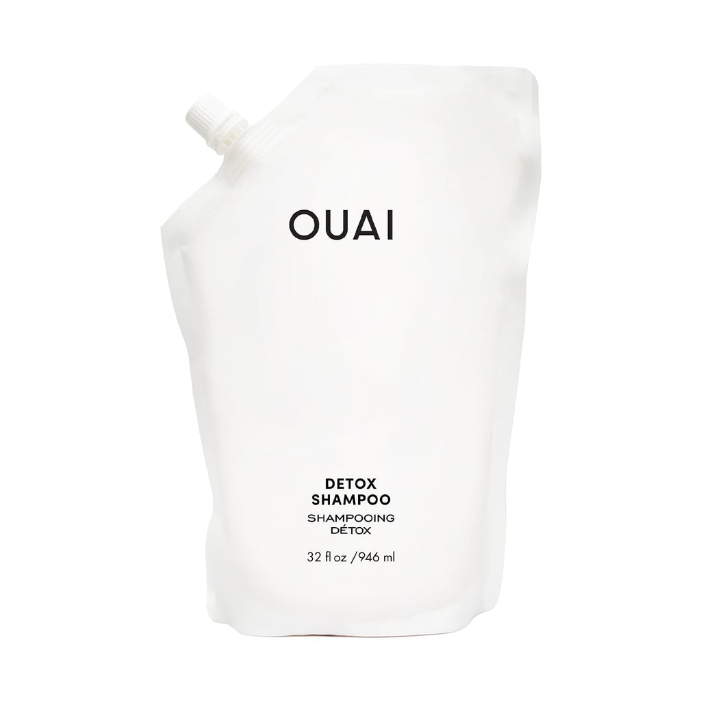 OUAI Detox - Recambio de champú clarificante para acumulación, suci...