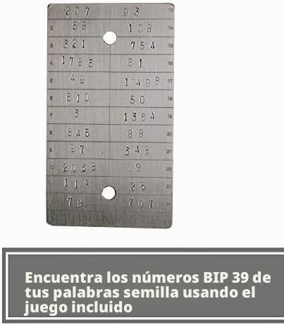 ColdTi - Placas de semilla de Bitcoin de titanio para almacenamient...