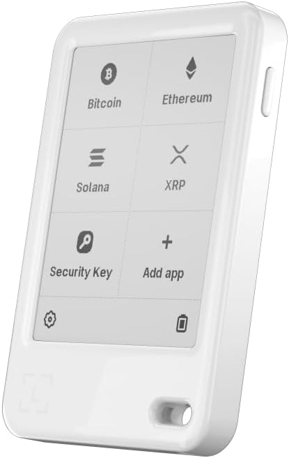 Ledger Nano Gen5 Secure Crypto Wallet - Firma con pantalla táctil e...