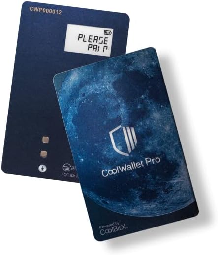 CoolWallet Pro - Cartera Crypto Hardware | Tamaño de tarjeta de cré...