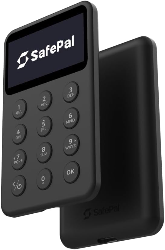 SafePal Cartera de hardware de criptomoneda X1, de código abierto c...