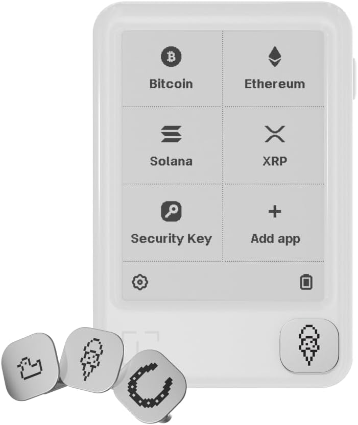 Ledger Nano Gen5 Secure Crypto Wallet - Firma con pantalla táctil e...