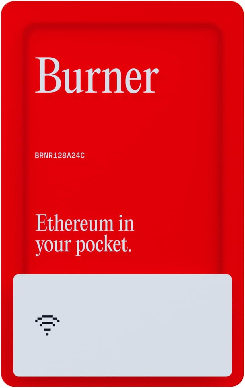 Burner Tarjeta Ethereum \u2013 Cartera ETH recargable física | Sin...