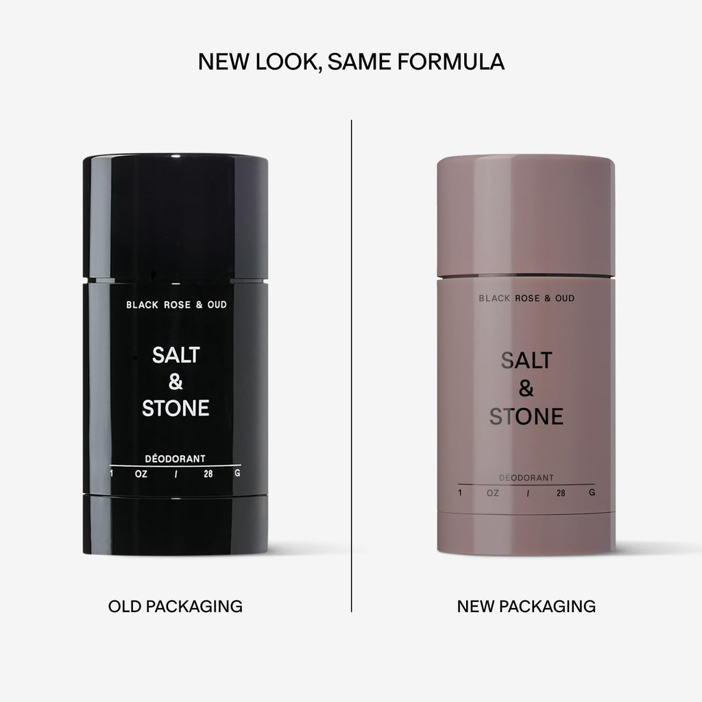 SALT &amp; STONE Desodorante sin aluminio | Protección extra fuerte...