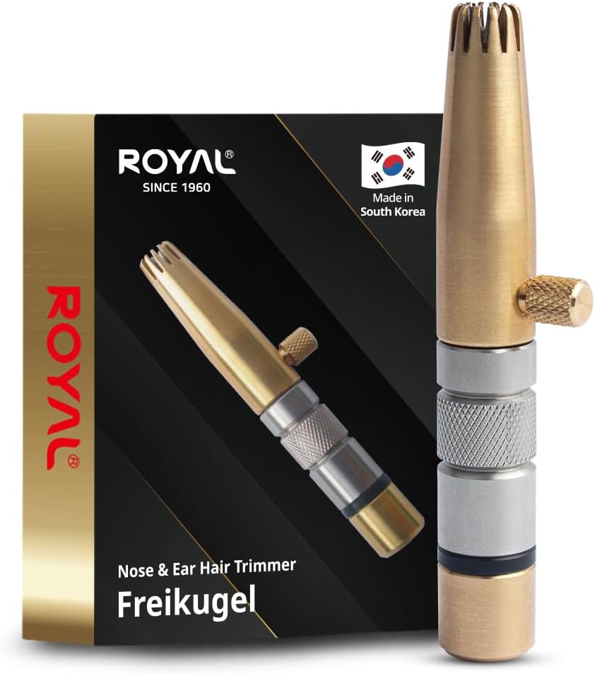 ROYAL [Hecho en Corea] Recortador de Pelo de Nariz Premium para Hom...