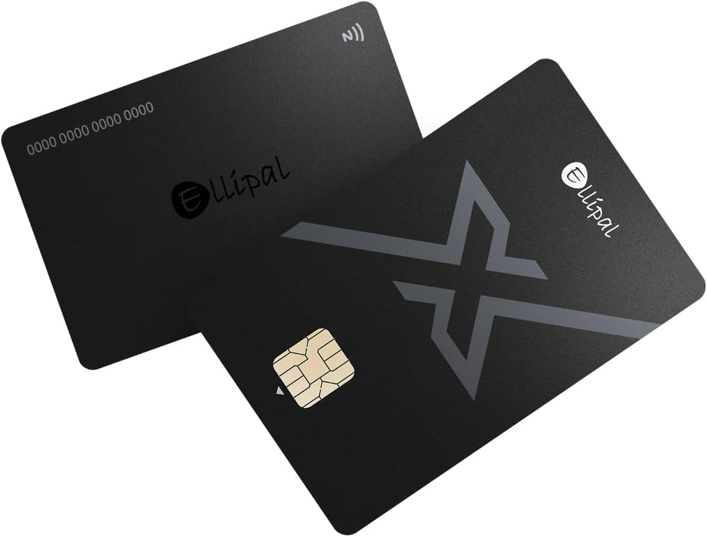 ELLIPAL X Card DUO - Tarjeta de respaldo de frase semilla X Starter...