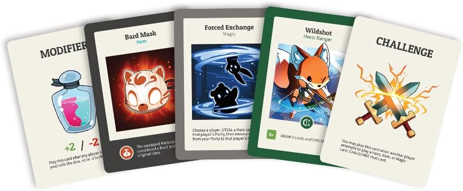 Unstable Games Juego de Cartas Here to Slay - Juego de Estrategia d...