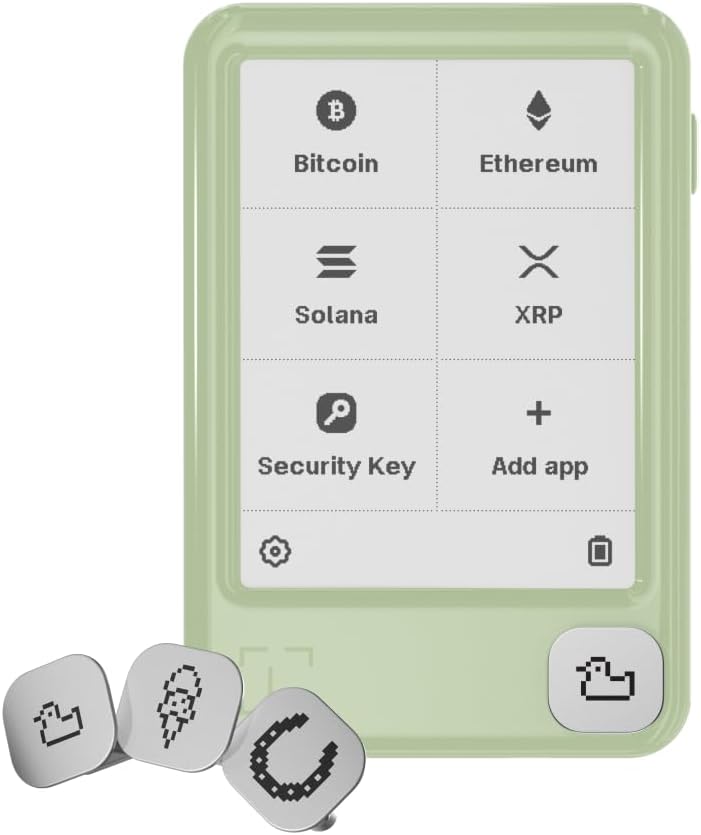 Ledger Nano Gen5 Secure Crypto Wallet - Firma con pantalla táctil e...