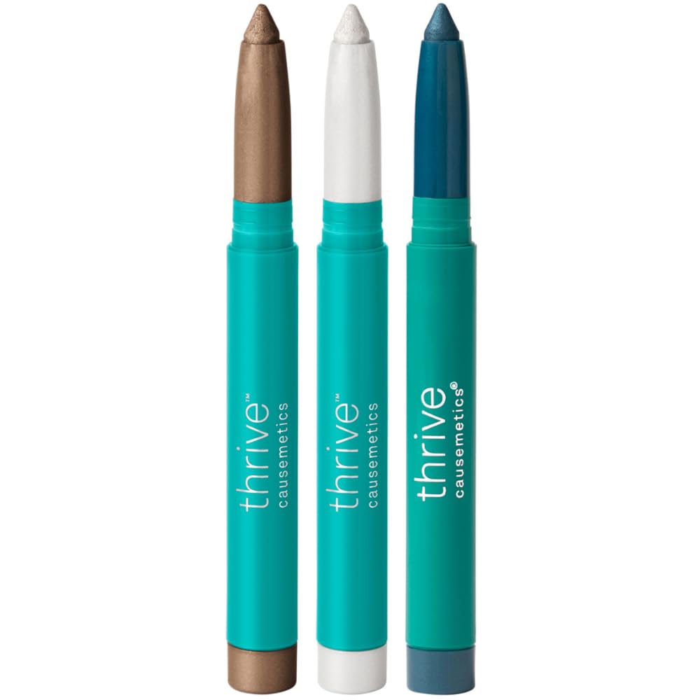 Thrive Causemetics Brilliant Eye Brightener - Paquete de sombra de...
