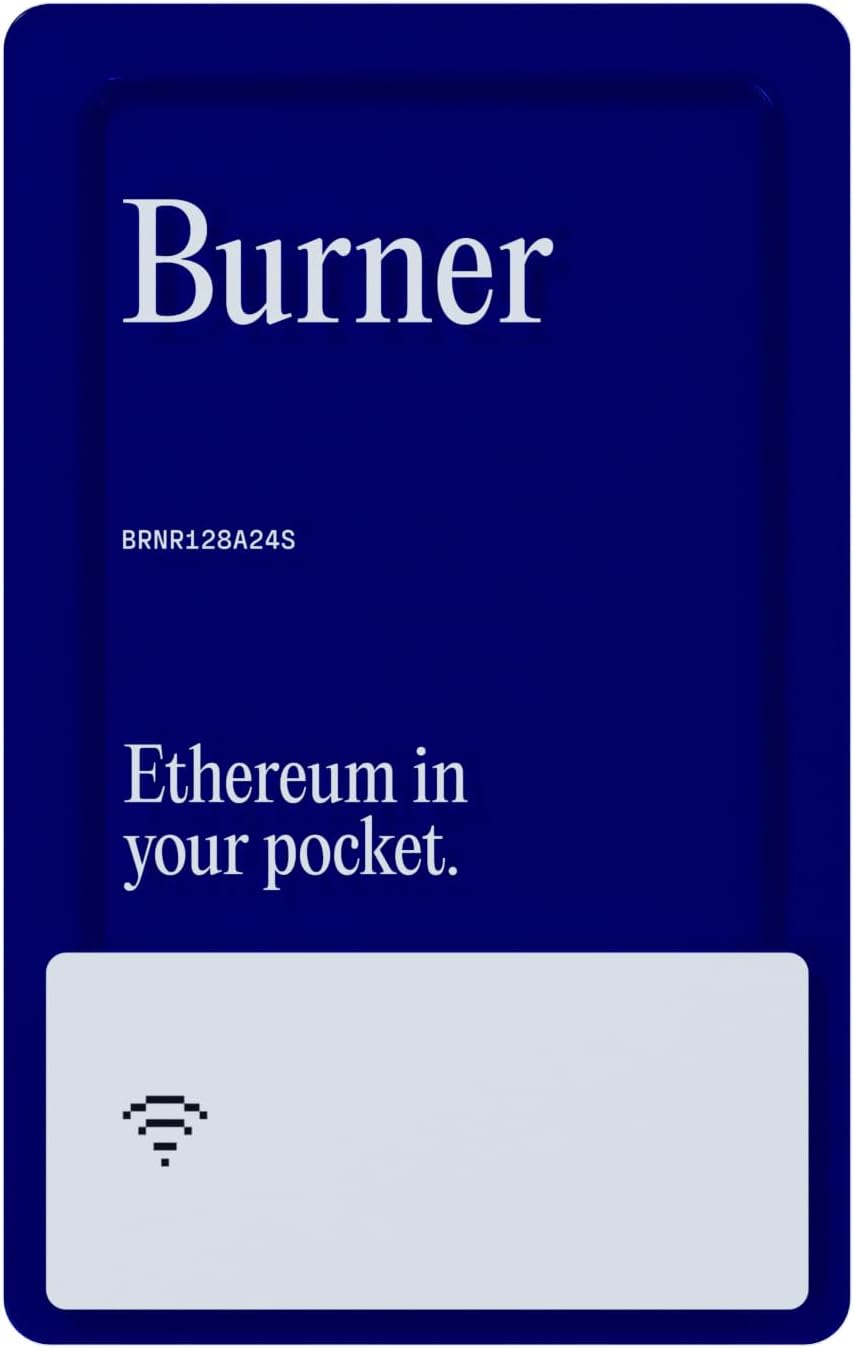 Burner Tarjeta Ethereum \u2013 Cartera ETH recargable física | Sin...