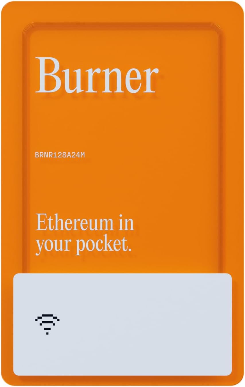 Burner Tarjeta Ethereum \u2013 Cartera ETH recargable física | Sin...