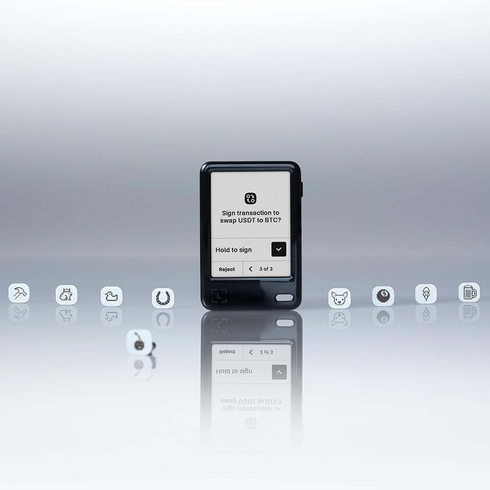 Ledger Nano Gen5 Secure Crypto Wallet - Firma con pantalla táctil e...