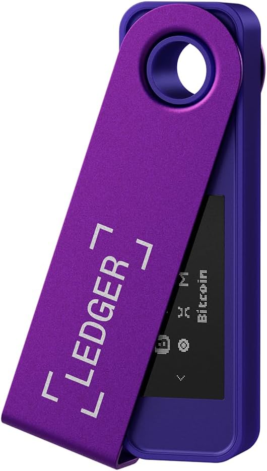 Ledger Nano S Plus - Cartera Crypto clásica | Amatista púrpura, com...