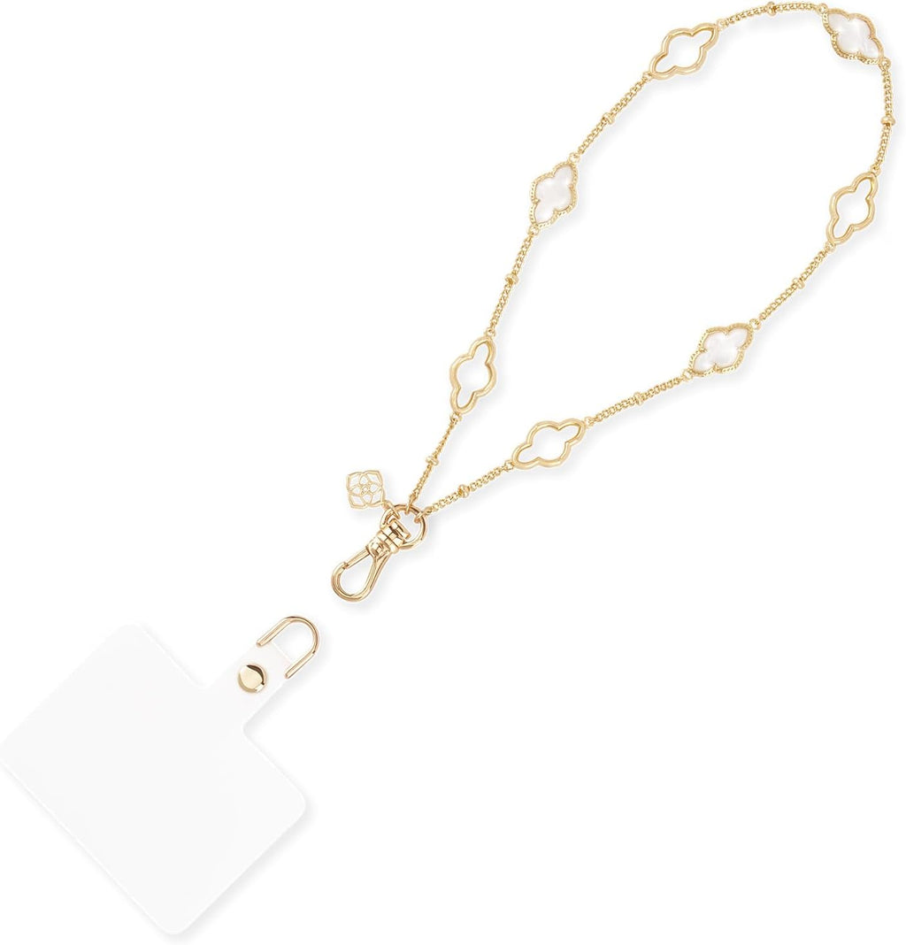 Kendra Scott - Abalorio para teléfono celular, marco Abbie, nácar |...