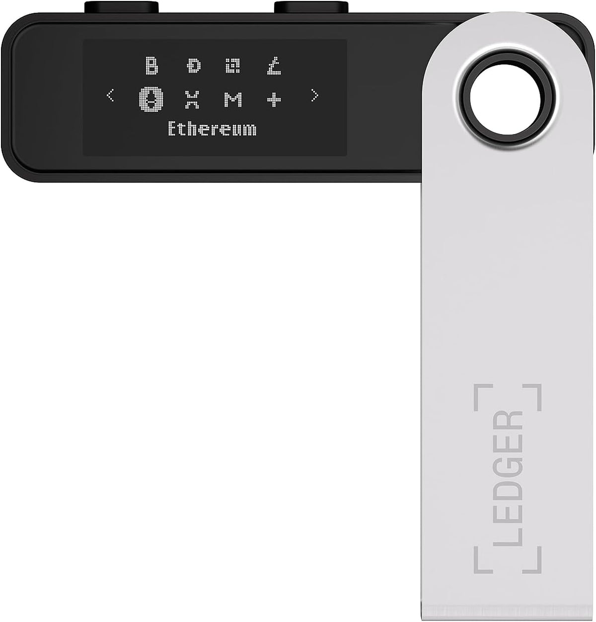 Ledger Nano S Plus - Cartera Crypto clásica | Negro mate, compacto,...