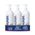 Kit de Ducha Jumbo Huron - Champú, Acondicionador y Gel de Baño par...