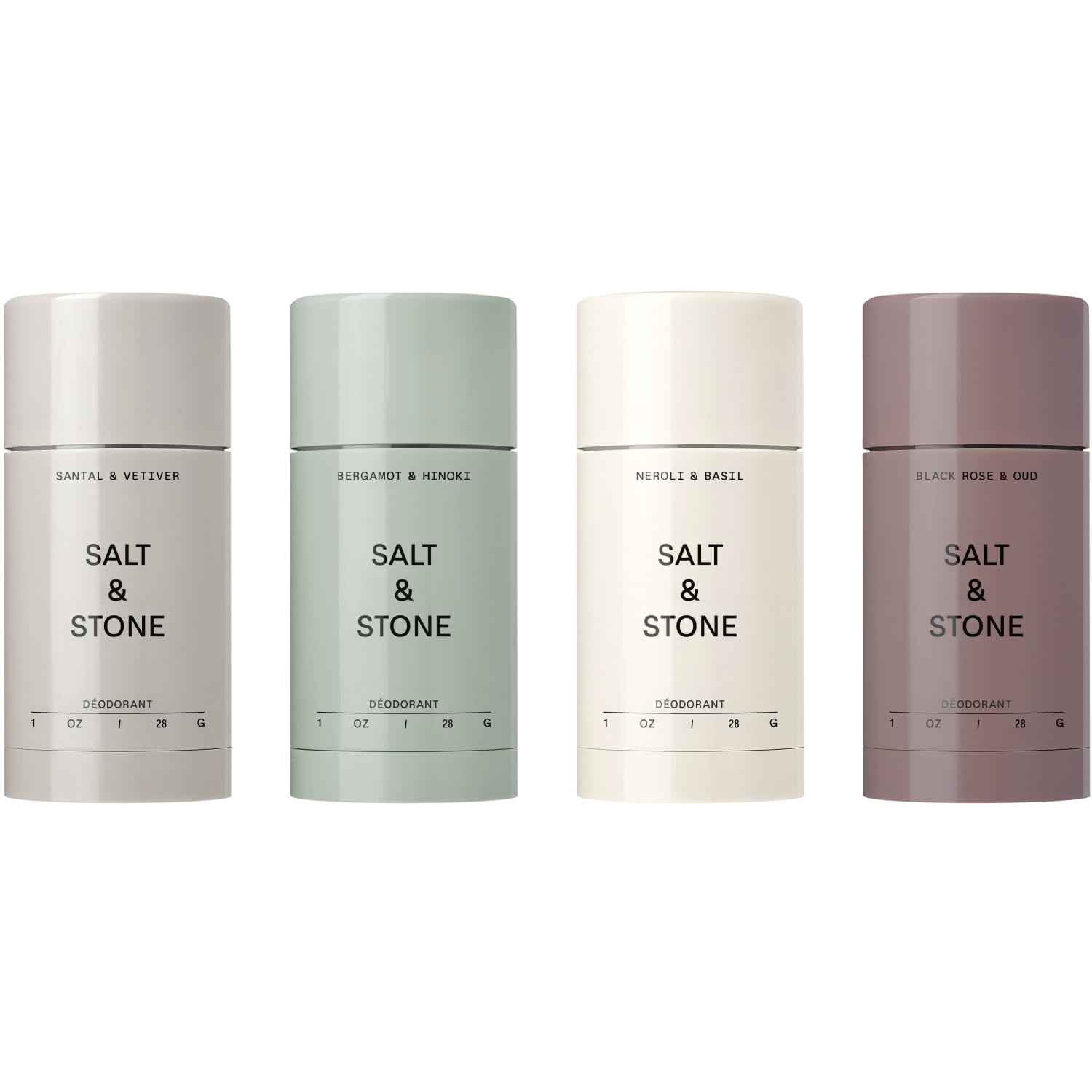 SALT &amp; STONE Desodorante sin aluminio | Protección extra fuerte...