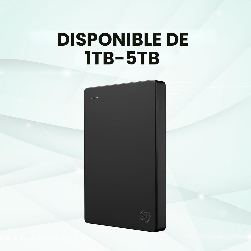 Seagate Disco duro externo portátil de 4TB HDD \u2013 USB 3.0 para...