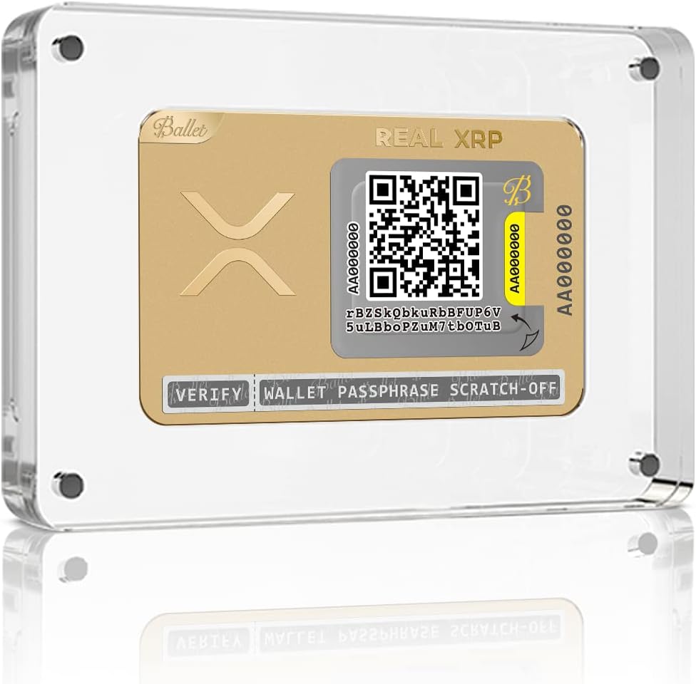 Ballet XRP - Cartera para tarjetas de almacenamiento en frío \u2013...