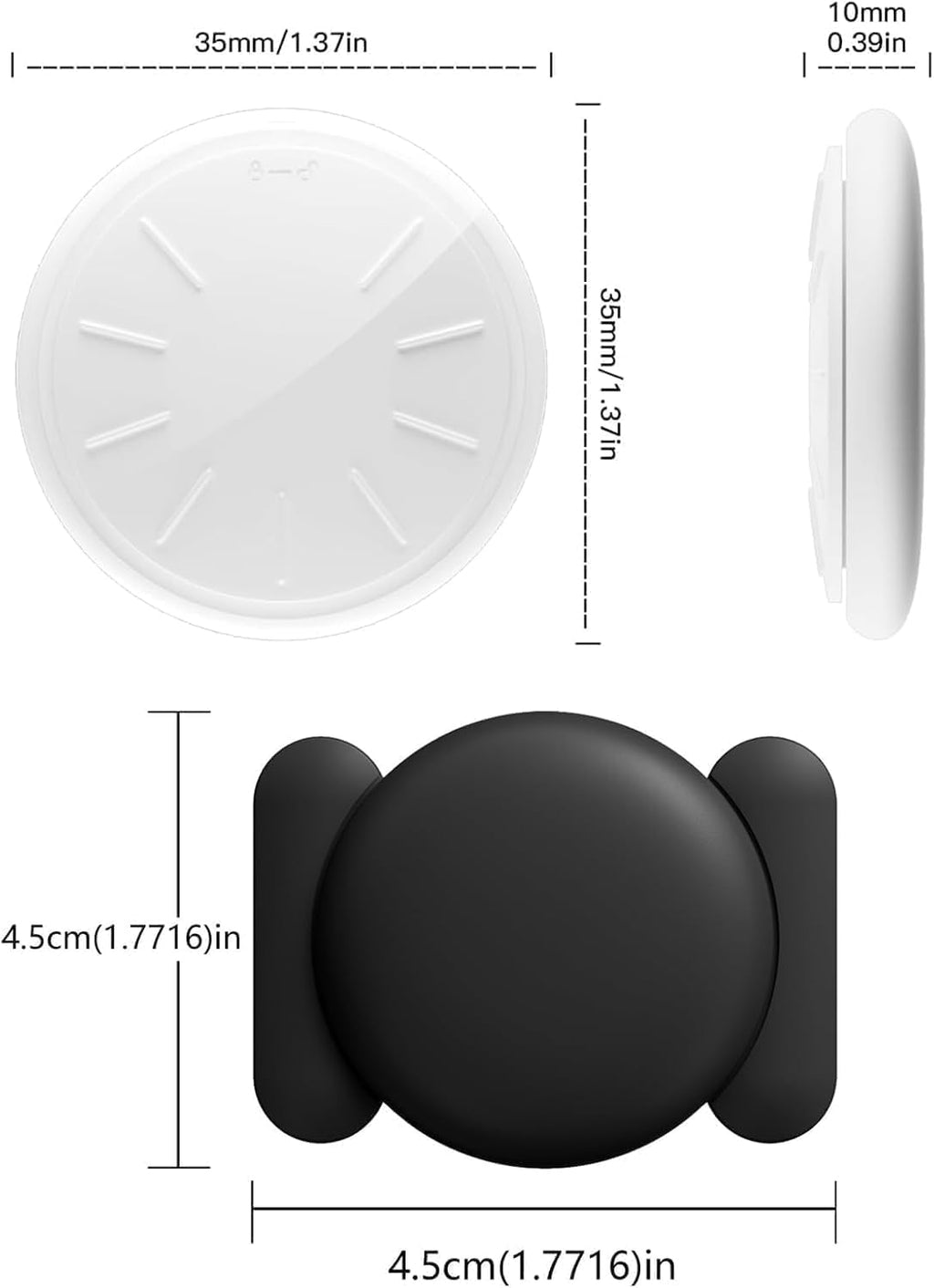 1 paquete de rastreador GPS para vehículos, rastreador GPS de autom...