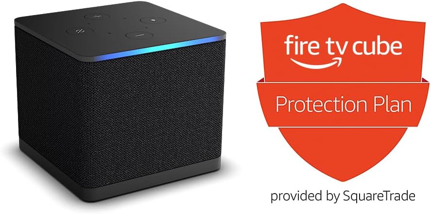 Fire TV Cube con plan de protección de 2 años