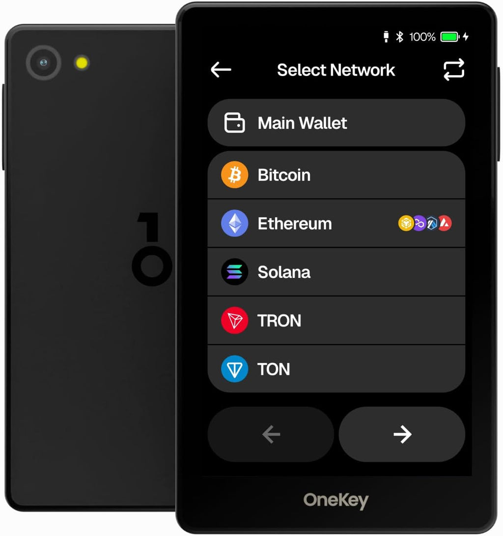 OneKey Pro Crypto Cold Wallet \u2013 Air-gapped, teclas sin conexió...