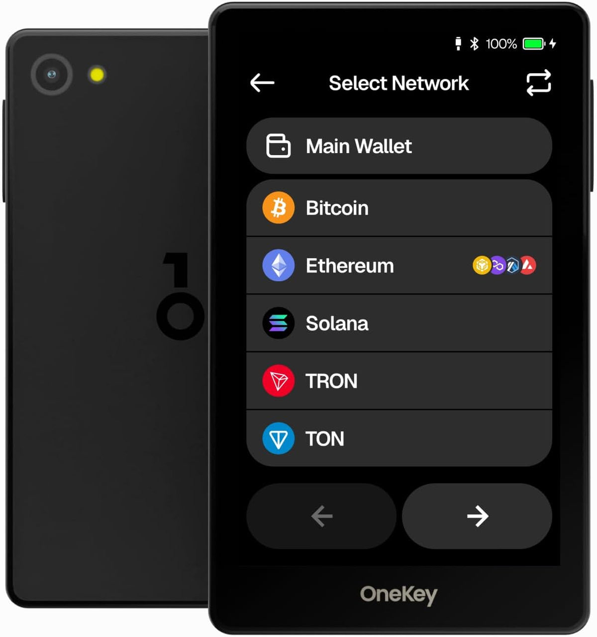 OneKey Pro Crypto Cold Wallet \u2013 Air-gapped, teclas sin conexió...