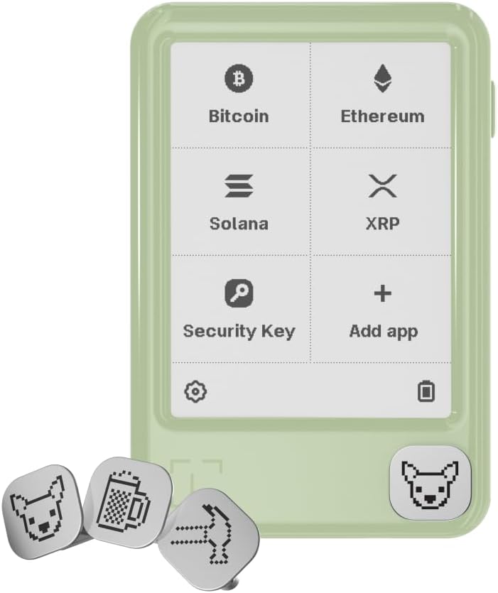 Ledger Nano Gen5 Secure Crypto Wallet - Firma con pantalla táctil e...