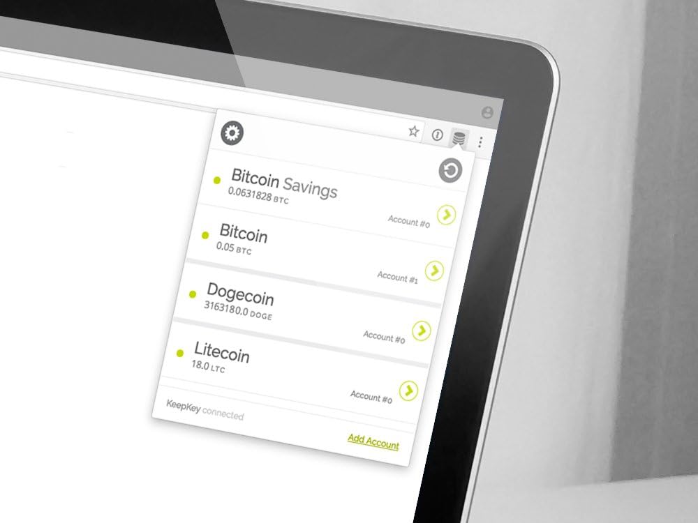 KeepKey Billetera de hardware para seguridad criptográfica y Bitcoin