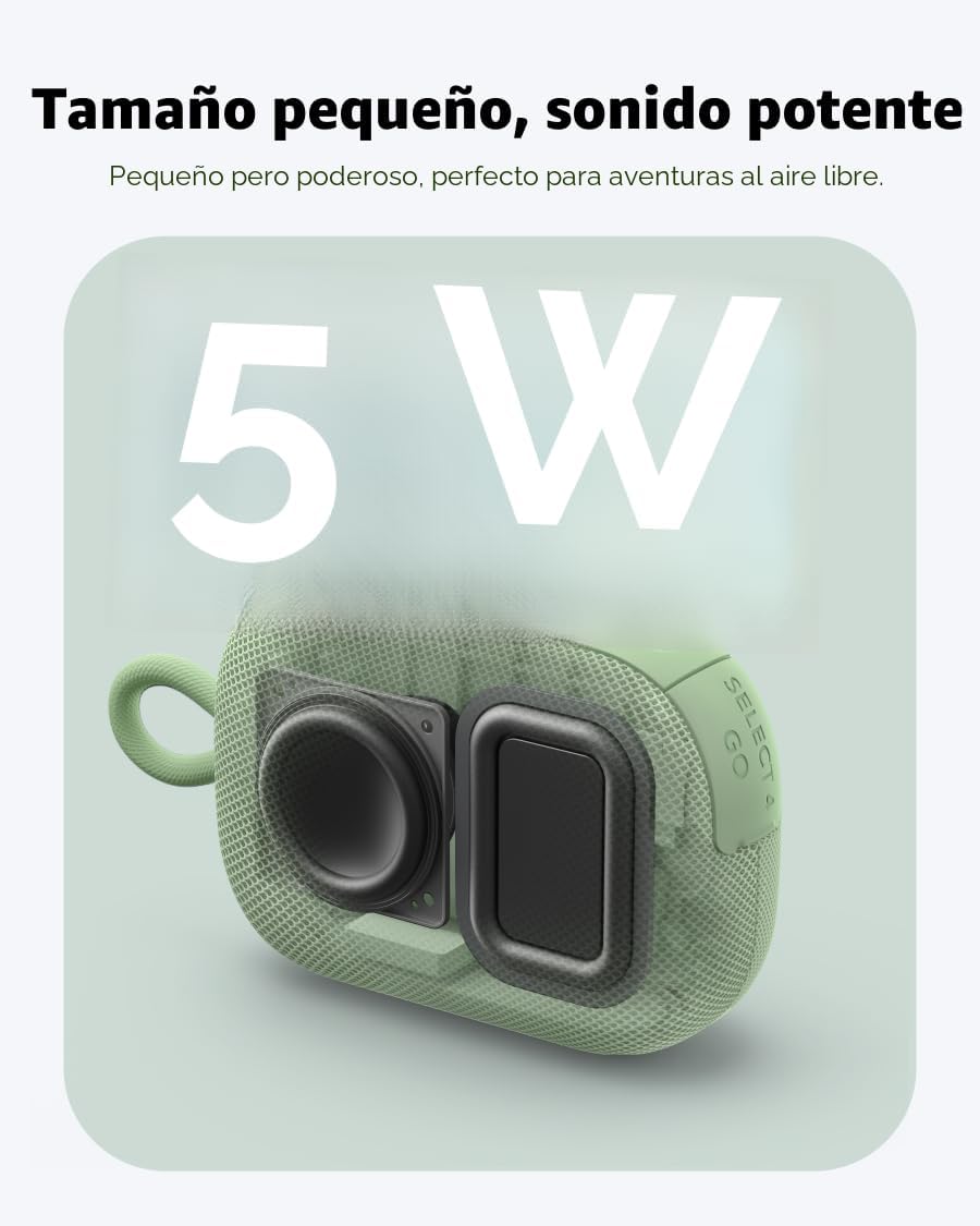 Soundcore Select 4 Go, parlante Bluetooth para ducha de Anker, impe...