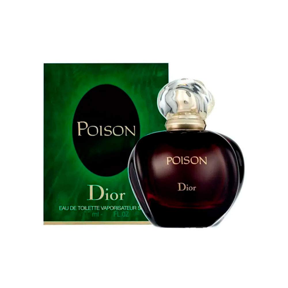 Christian Dior Poison Eau de Toilette en espray para mujer, 3.4 onz...