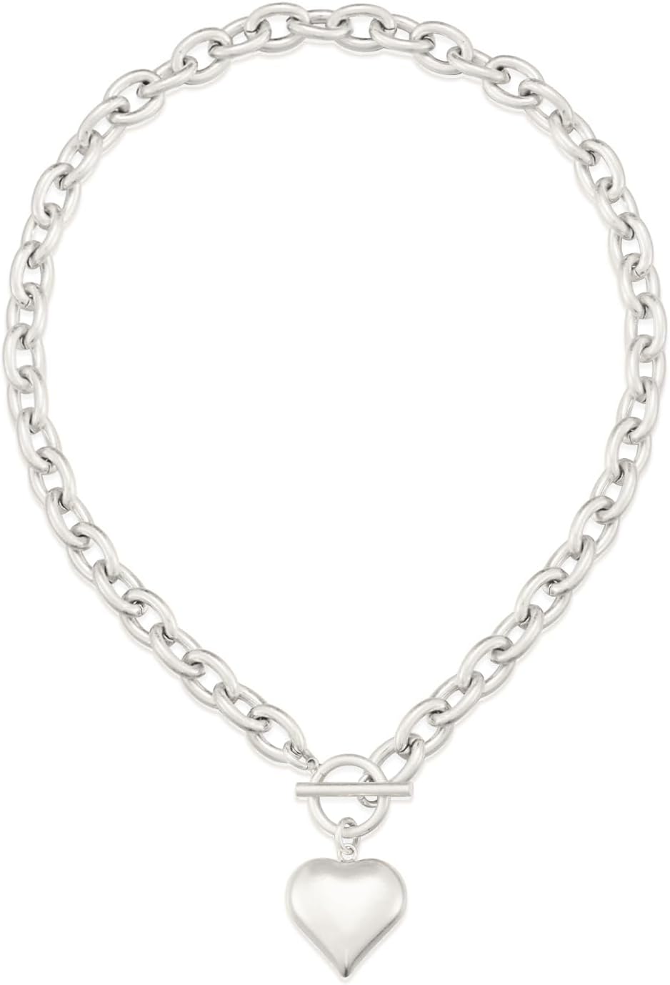 CLASSYZINT Collar con colgante de cabeza de león y moneda de corazó...